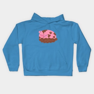 Muddy Pig Nap Kids Hoodie